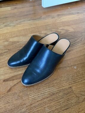 J Crew Factory heeled mules